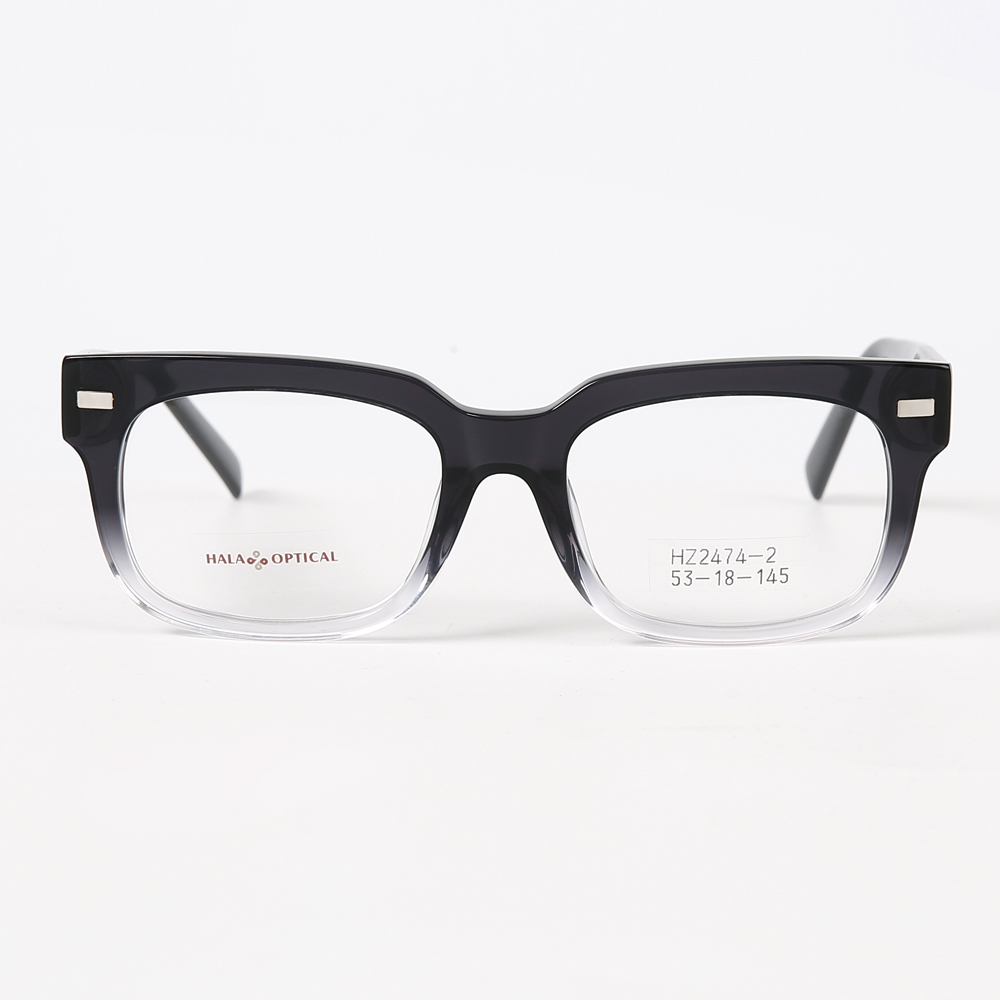 HZ2474-2 Bold design acetate optical frame