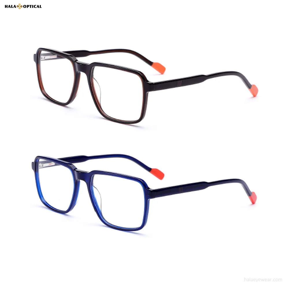 Hand made Wayfare Acetate Optical Eyeglasses Ready Stock Supplier