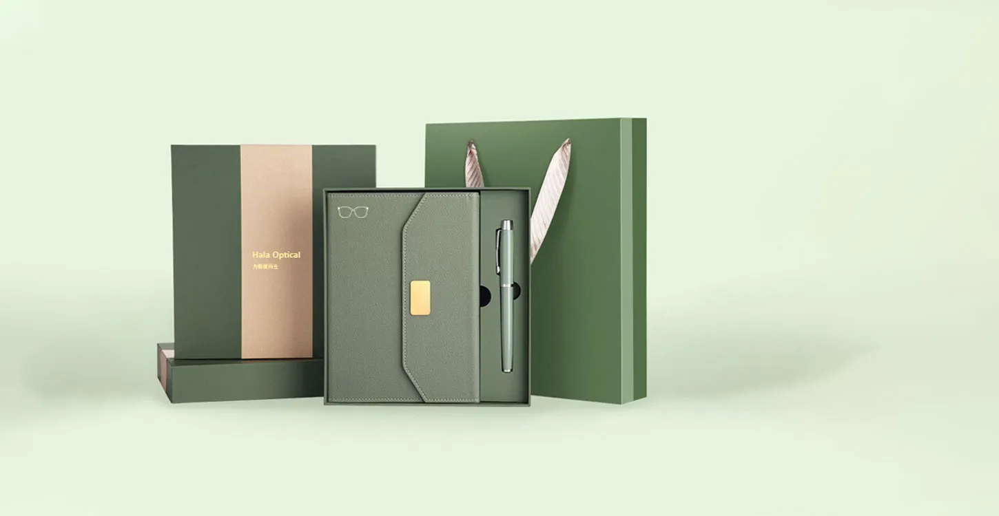 Hala Optical Customizes Exclusive Eyewear-themed Magnetic Notebook Gift Sets for 2023